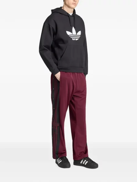 Tricou Adidas cu dungi clasic alergare maro