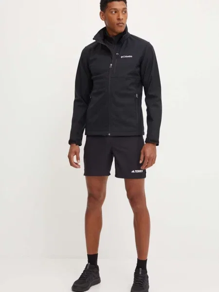 Columbia geacă softshell pentru bărbați Ascender Softshell negru