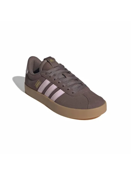 ADIDAS SPORTSWEAR Nízke tenisky VL Court hnedá / zlatá ružová