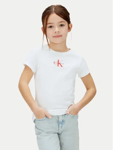 Calvin Klein Jeans Póló fehér