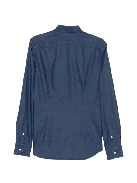 Риза Glanshirt синьо
