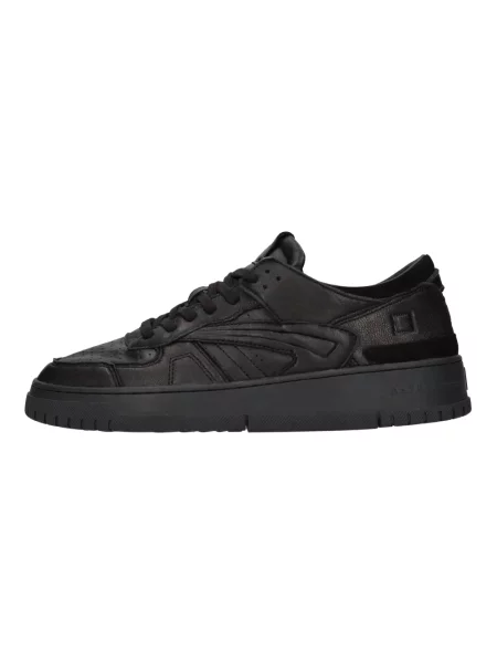 Sneakersy D.a.t.e. skórzane czarne