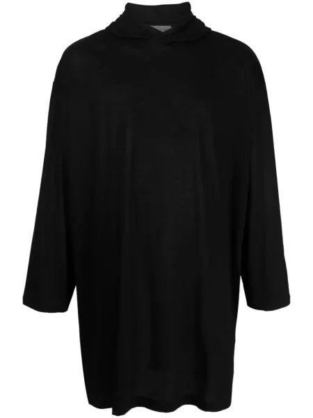Tricou Yohji Yamamoto cu imagine lung negru