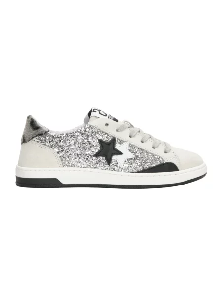 Sneakersy 2star zamszowe białe