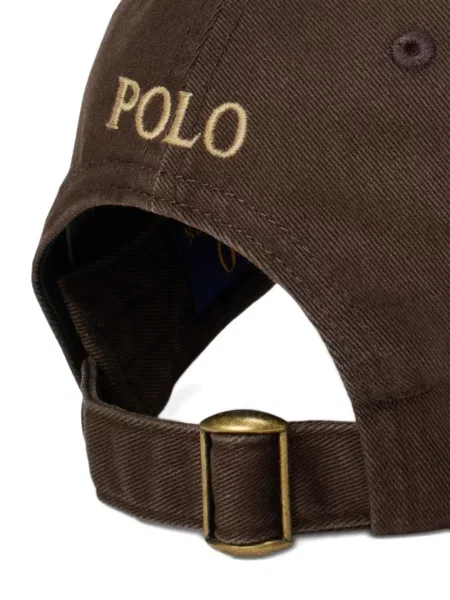 Ριγέ polo Polo Ralph Lauren με κουκούλα με αυτόγραφο λευκό