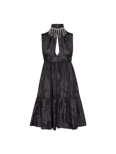 Krótka sukienka Philipp Plein czarna