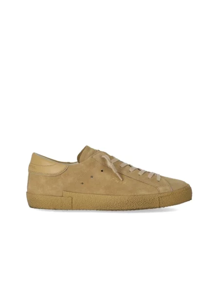 Buty do tenisa Philippe Model skórzane do tenisa beżowe
