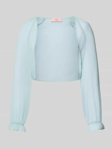 Kurtka koktajlowa o krótkim kroju z szyfonu V.m.