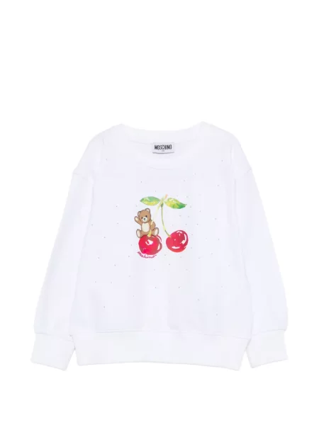 Bluza dziecięca Moschino biała