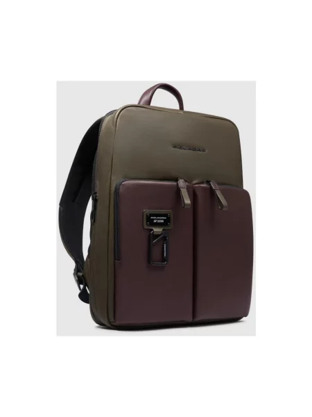 Torba na laptopa Piquadro zielona