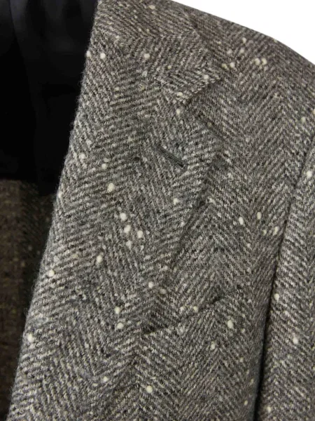 Sacou Canali cu model herringbone