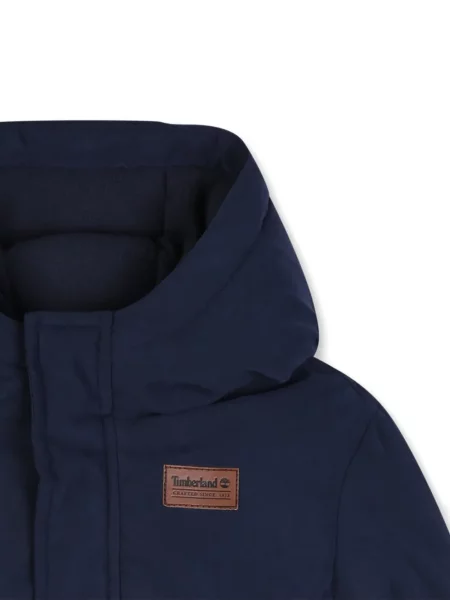 Parka dziecięca Timberland niebieska