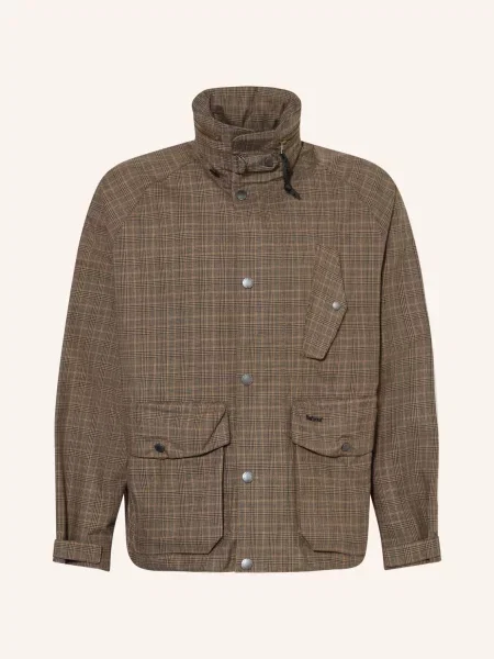 Barbour Polní Bunda Ursula světle hnědá / hnědá černá