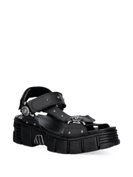 Sandale New Rock chunky negru