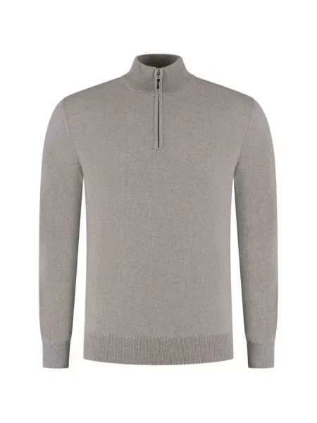 Pulover Doriani Cashmere din cașmir gri