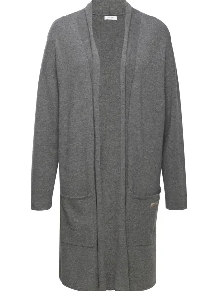 LASCANA Geacă tricotată închis gri