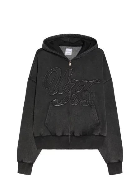 Bershka Hanorac negru
