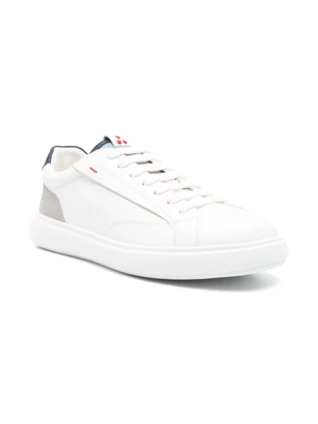 Sneakersy Peuterey skórzane białe