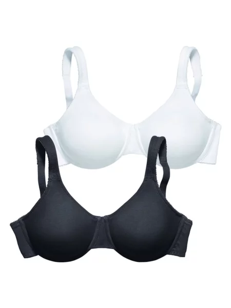 PETITE FLEUR Minimizer grudnjak crna bijela