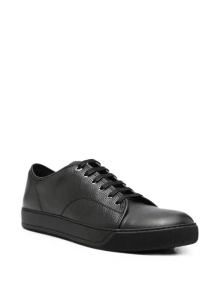 Sneakerși Lanvin din piele negru