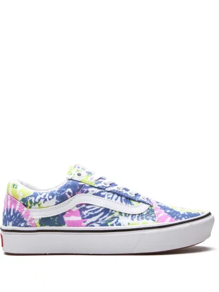 Sneakerși Vans cu legături albastru
