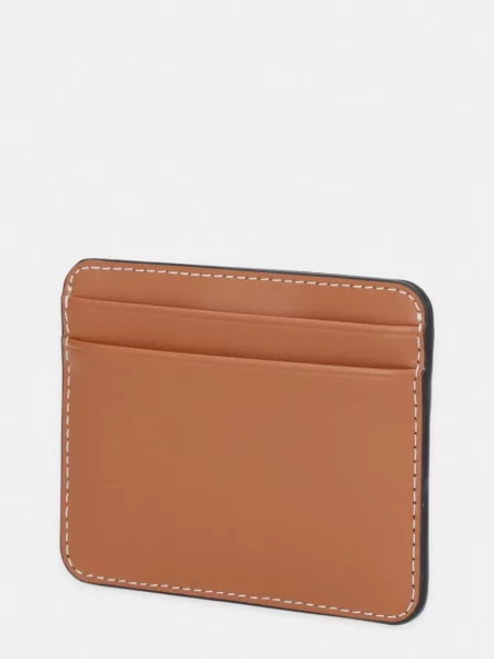 Tommy Hilfiger etui za kartice usnjen rjava