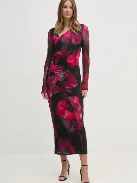 Dkny rochie maxi mulata roz