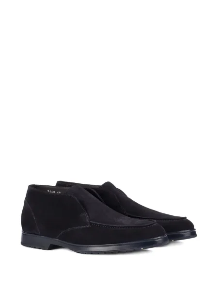 Botine Doucal's din piele de căprioară slip-on albastru