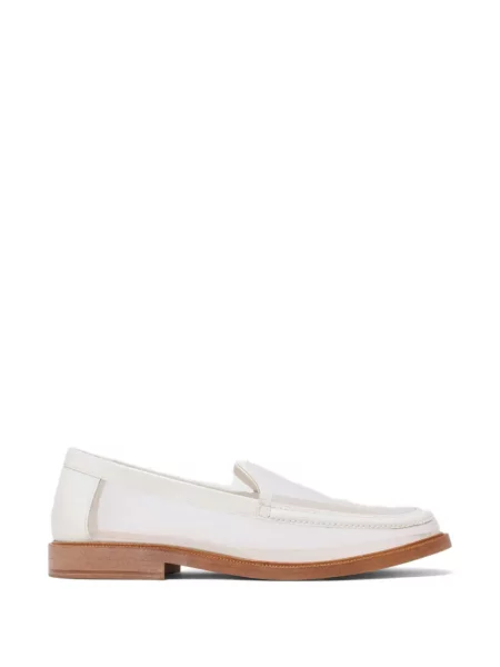 Pantofi loafer Maje din piele alb