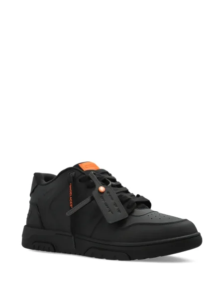 Sneakers Off-white με κορδόνια με δαντέλα λευκό