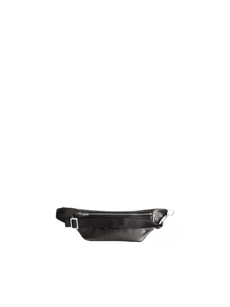 Torba Rick Owens skórzana czarna