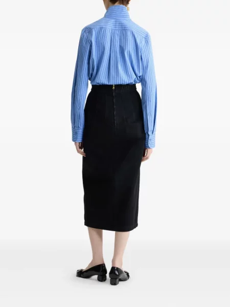 Prugasta bluza Patou plava