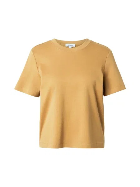 S.Oliver Tricou muștar galben