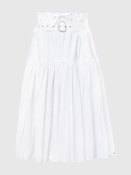 Спідниця-плісе Jil Sander біла