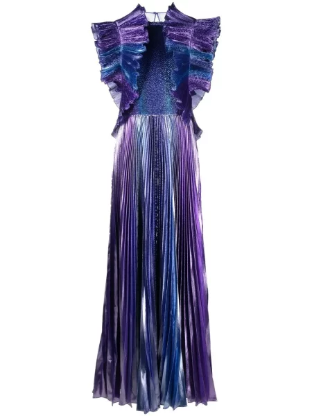 Rochie Alberta Ferretti fără mâneci violet