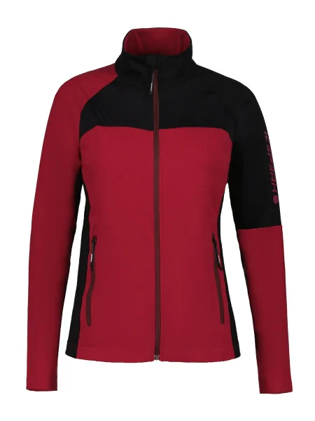 ICEPEAK Športna jakna Dunbar temno rdeča črna