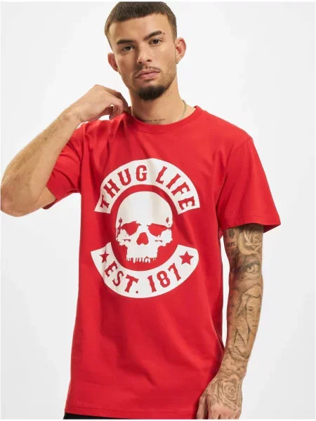 Tricou Thug Life roșu