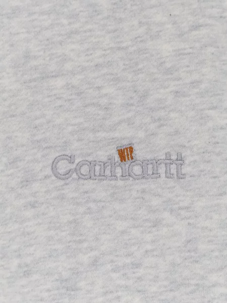 Hanorac Carhartt Wip cu autograf gri