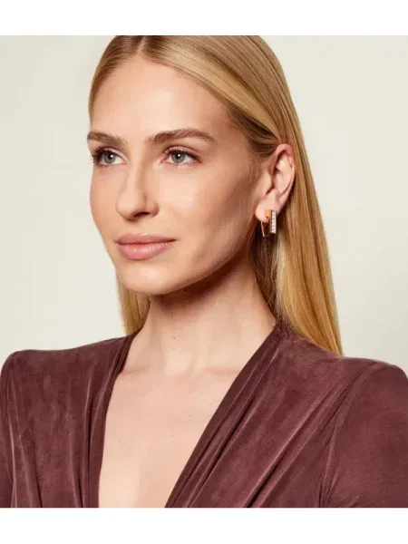 Elisabetta Franchi Cercei auriu