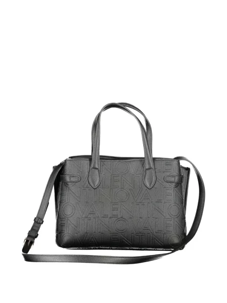 Shopper kabelka Mario Valentino s autogramem černá