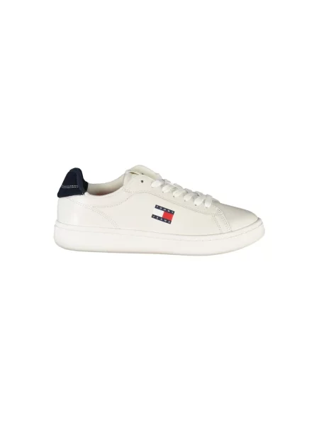 Sneakersy Tommy Hilfiger skórzane białe