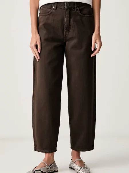 Pinko blugi relaxed fit pentru femei maro