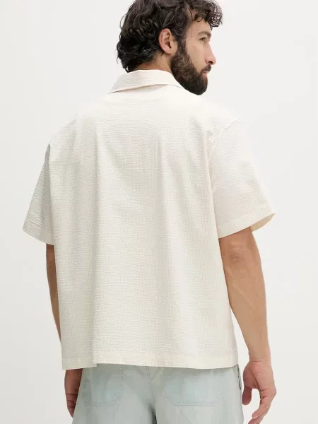 Lacoste koszula beżowa