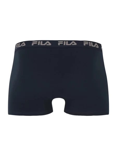 FILA Boxerky tmavomodrá / svetlosivá