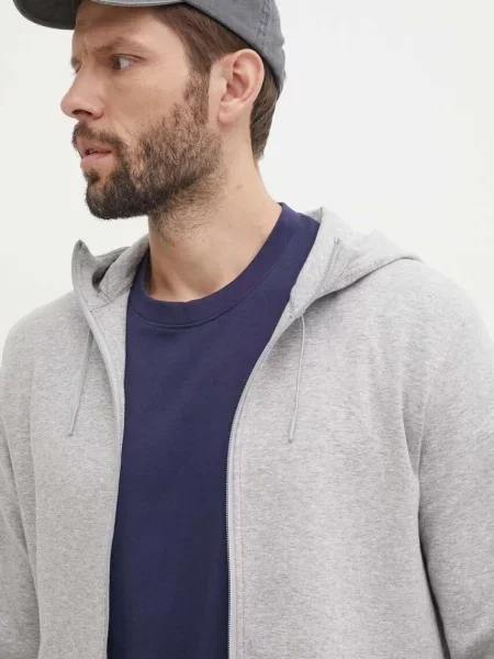 Melegítő felső Reebok szürke