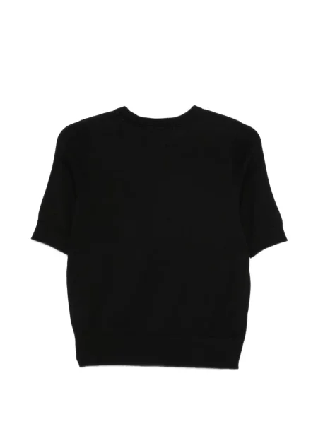 Къс топ Dkny със сърца черно