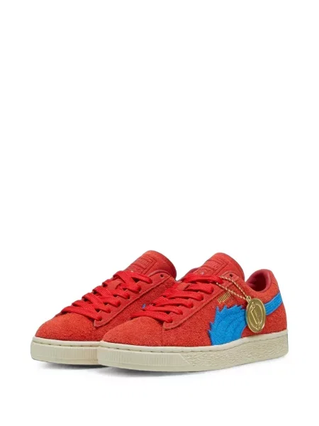 Sneakerși copii Puma Suede roșu
