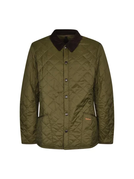 Barbour kurtka pikowana Mężczyźni S zielony