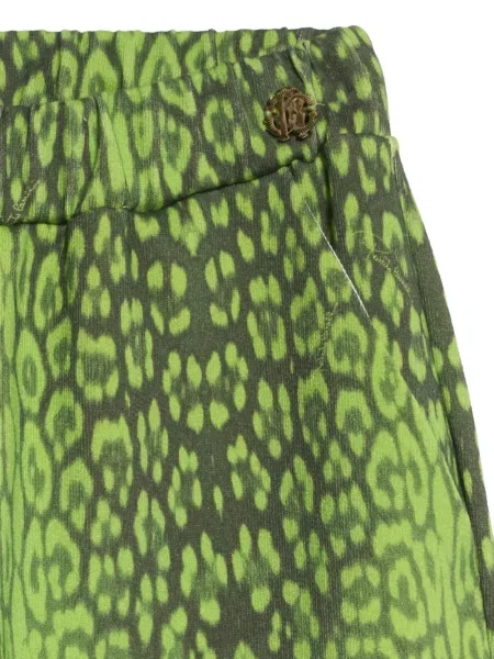 Gyerek nadrág Roberto Cavalli zöld