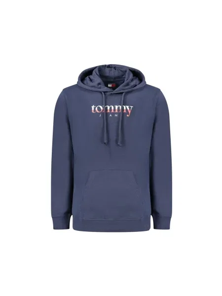 Kapucnis melegítő felső Tommy Jeans kék